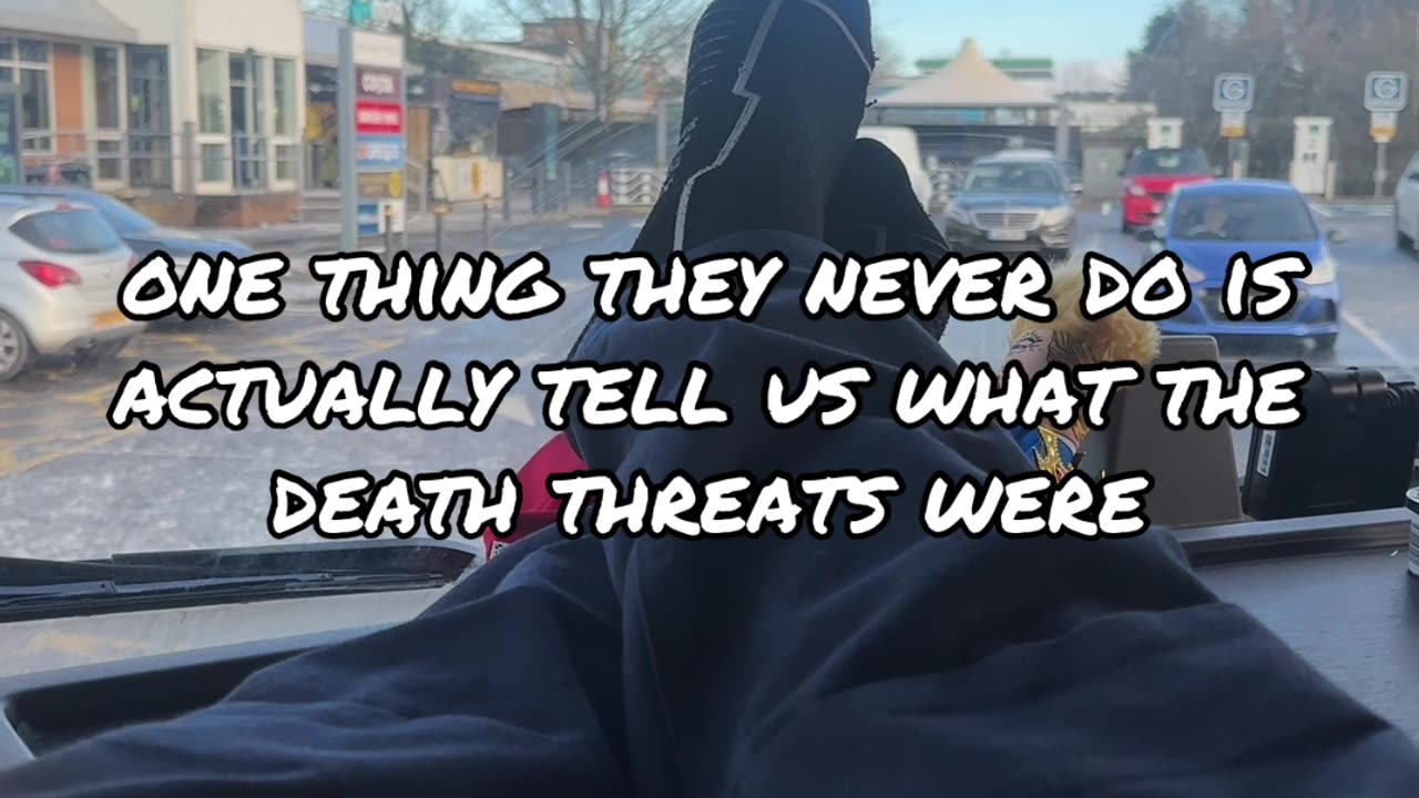 Why they never show us the death threats they recieved