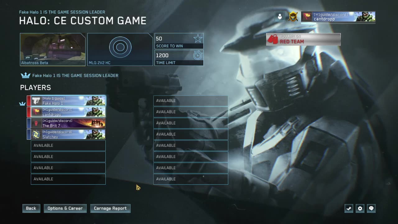 Halo CE MCC: H1Guide "ALBATROSS BETA" PC Steam Workshop Multiplayer Map 2v2 Gameplay