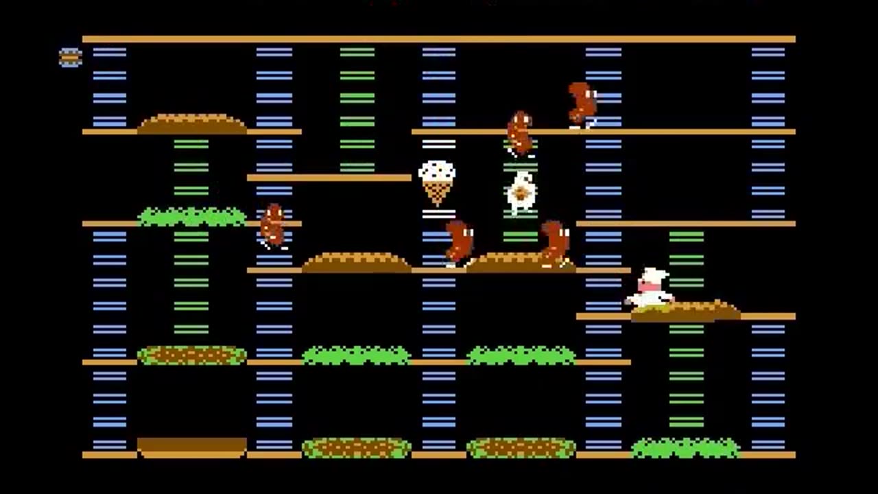 （NES）Burger Time