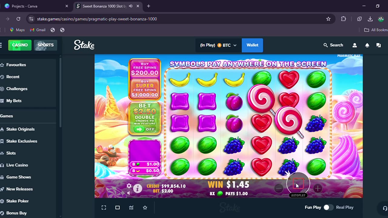 stake winig game play