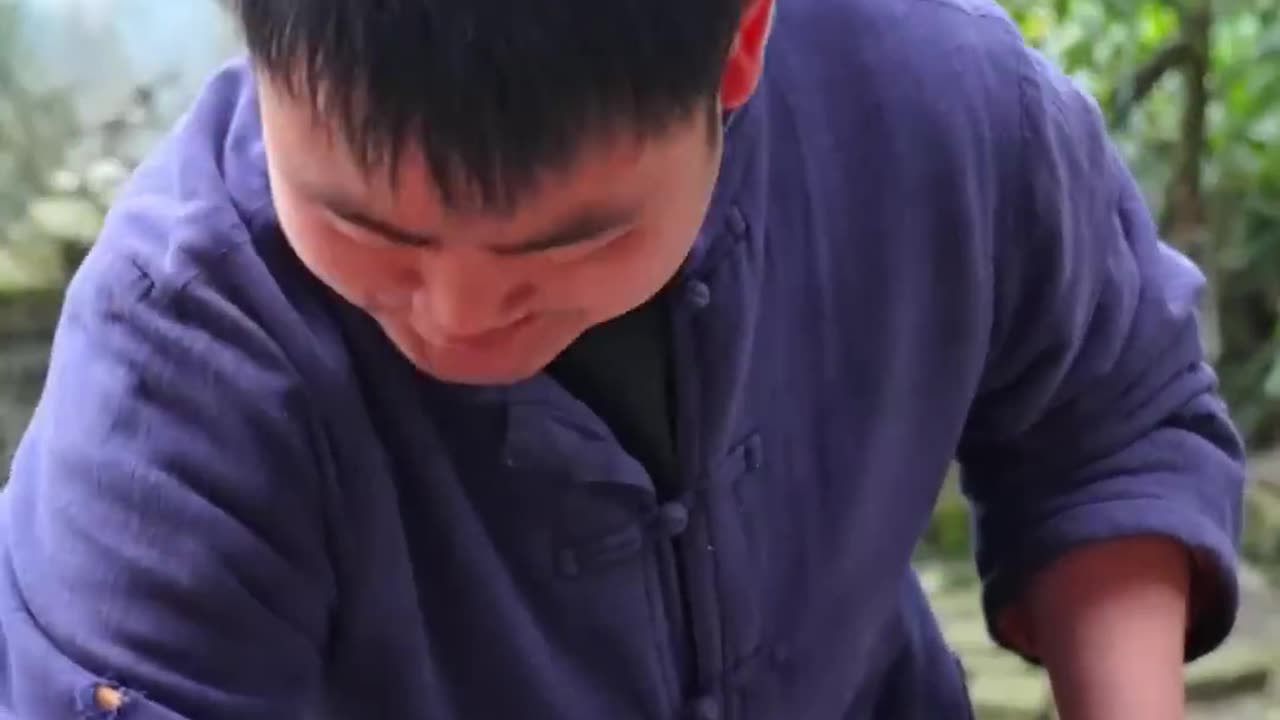 chinese food food challenge food vlogs village food channel asmr food eating food mukbang HIU 하이유