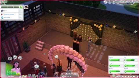Sims 4 : Talking about random stuff
