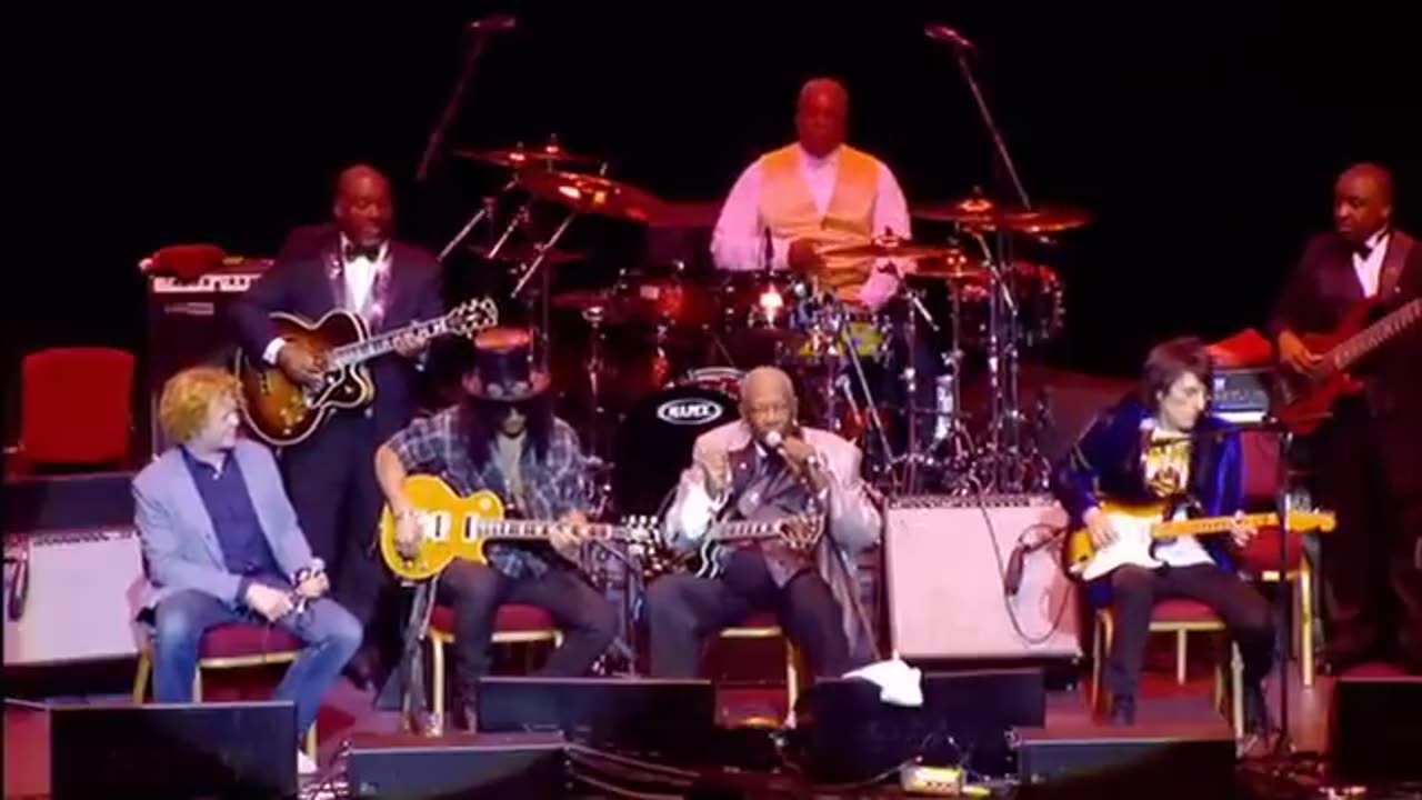 B.B. King with Slash and Others Jam - (Live at the Royal Albert Hall 2011)