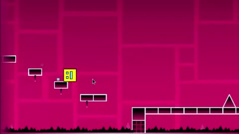 Rage Quitting In Geometry Dash.