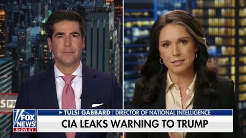 DNI Gabbard: We Will Root Out Any CIA Leakers To Propaganda CNN