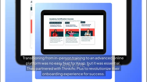 How Keap Cut Partner Onboarding Time by 30% with Thinkific Plus