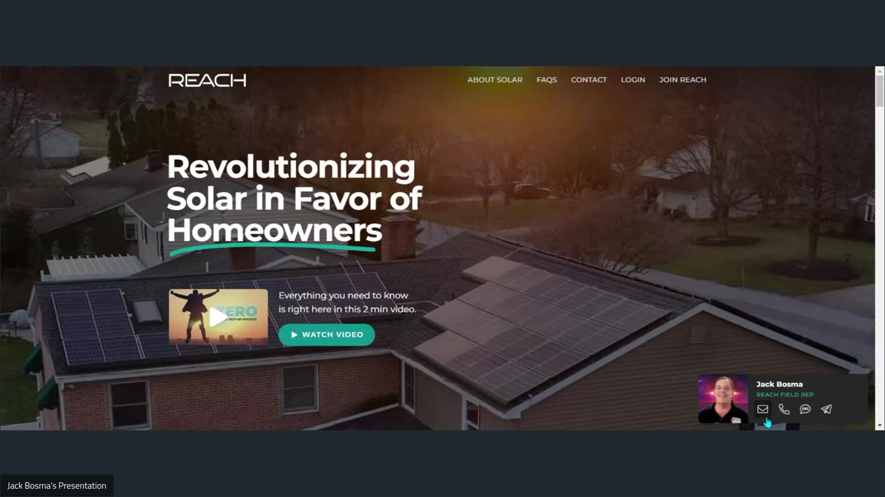 The REACH Solar Profile Discussion With Zara Khan 3
