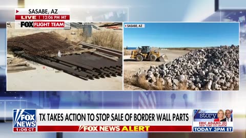 Texas takes action to stop Biden admin’s sale of border wall parts