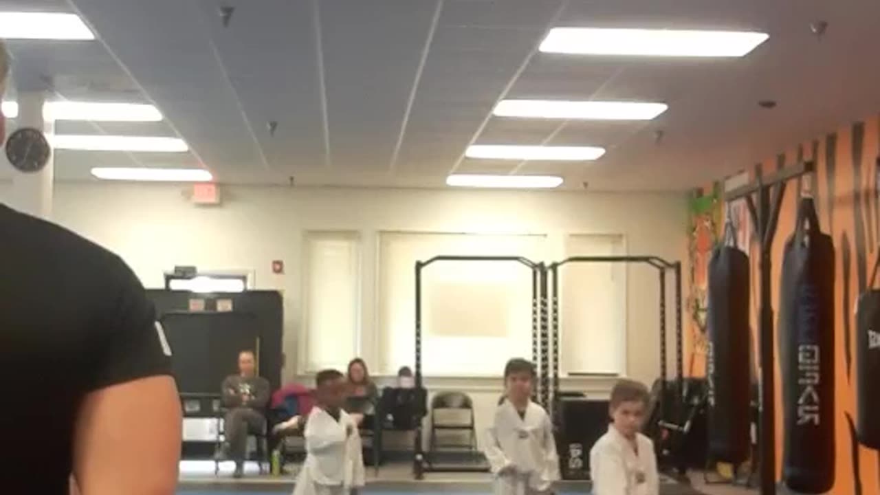 Tong Hap Kwan Hoshinsul Kickboxing & Chon Tu Taekwondo Class Part 2
