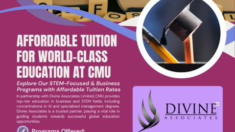 Affordable Excellence: CMU's Top STEM & Business Programs with Divine Associates