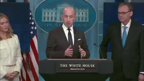 Stephen Miller gives a civics lesson to the dinosaur media...I'd like to report a murder