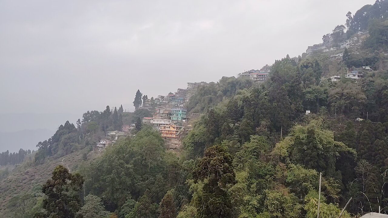 The View Outside From My Window 🌩 (Darjeeling, Kurseong)