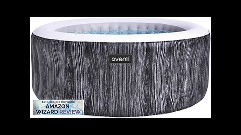 JLeisure Greywood 65 Inch 3 Person Round Inflatable Hot Tub Spa Review