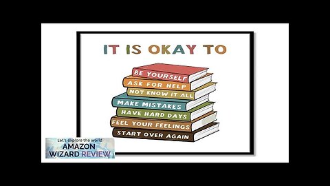 It Is Okay To Feel Boho Classroom Decor My Feelings Classroom Poster Review