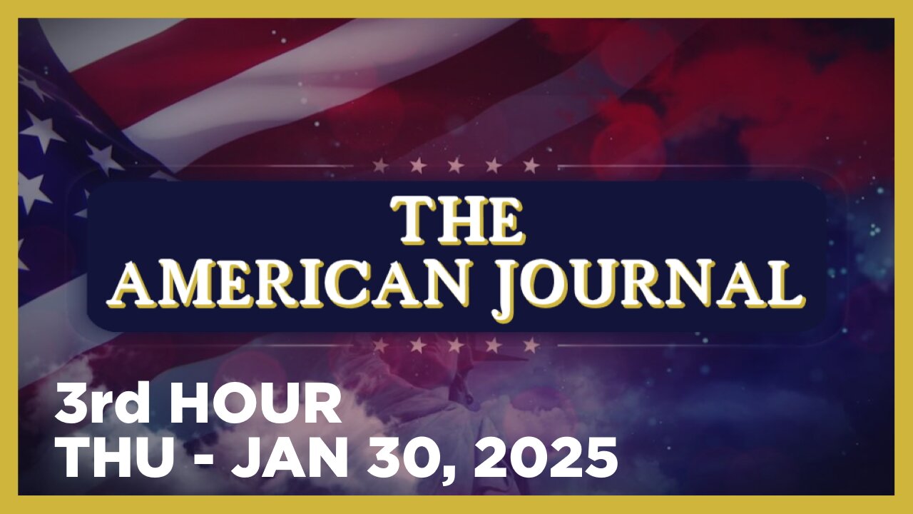 THE AMERICAN JOURNAL [3 of 3] Thursday 1/30/25 • CONFIRMATION HEARINGS | TRUMP'S AIR CRASH STATEMENT