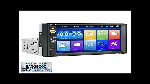 7 inch 1 Din Full Touch Screen Car MP5 Player Radio Stereo Review