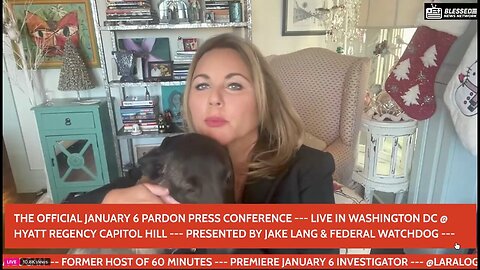 *** MUST WATCH *** January 6 Press Conference- Treniss Evans, Mike Lindall, Lara Logan - Blessed News 1 6 2025