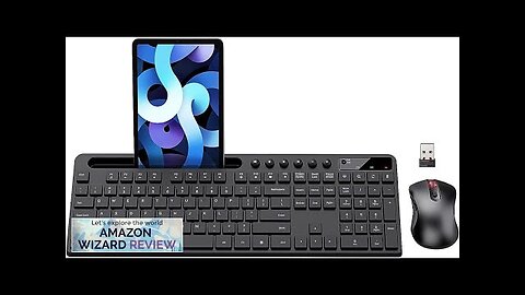 Wireless Keyboard and Mouse Combo MARVO 2.4G Ergonomic Wireless Computer Keyboard Review