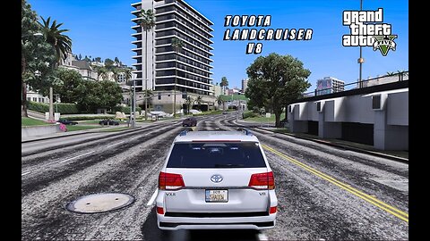 GTA 5 REAL LIFE MODS Toyota Land Cruiser V8 Michael's New Car GTA 5 PAKISTAN