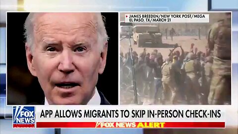 🚨 The Biden administration is rolling out a new app that allows migrants to skip ice in person