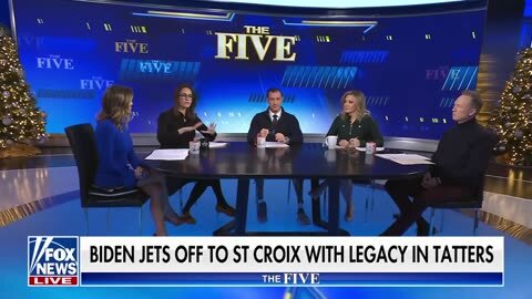 &apos;The Five&apos; reacts to Biden &apos;running away from his legacy&apos;