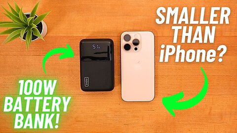 INIU 100W Power Bank Review! Charge a MacBook Pro at FULL SPEED!