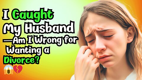 I Caught My Husband… Am I Wrong for Wanting a Divorce? 🤯💔 - #reddit #stories #relationships