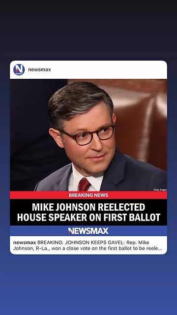 Mike Johnson Elected White House Speaker Again