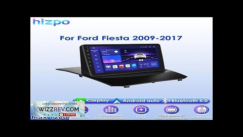 Hizpo 9inch Android13 Car Radio for Ford Fiesta 2009 2017 Sync Review