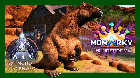 Finally: a Giant Sloth! Monarky 6.5 Thunderdome! Ep 11 #arksurvivalascended #arkextinction #monarky