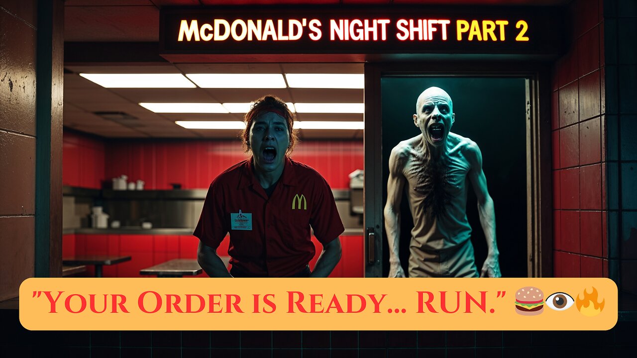 🍔 McDonald's Night Shift – Part 2: "The Unseen Customer" 🌙👁️