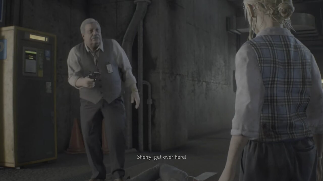 Brian Irons resident evil 2 all dialogue/cutscene