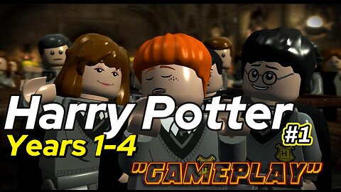 LEGO Harry Potter: Years 1-4 | First 1.5 Hours of Gameplay | Casual, No Commentary