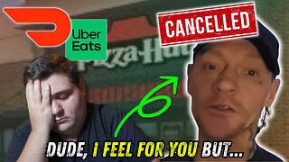 Pizza Hut CANCELED Their Own Drivers for Doordash and UberEats!! The Hard Truth!