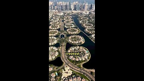 Dubai's skyline 🌴😲 #shorts #viral #dubai #fact #travel