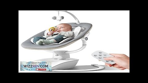 Baby Swing for Infants Remote Control Baby Swings with 5 Motions Review