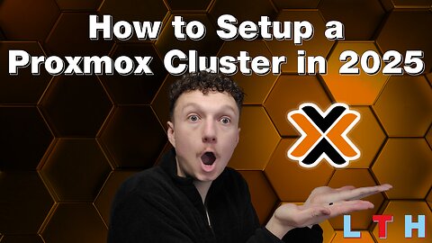 EP 20 | How to Setup a Homelab | How to Setup a Proxmox Cluster in 2025