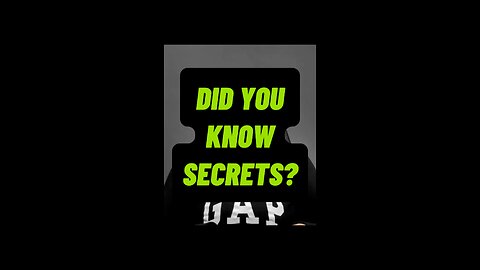 Did You Know Secrets? 🤩