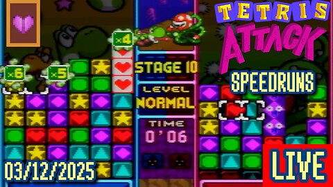 [Tetris Attack Speedruns] TA2025 Training: Now It's Time to Ready the Body Edition, Doods!