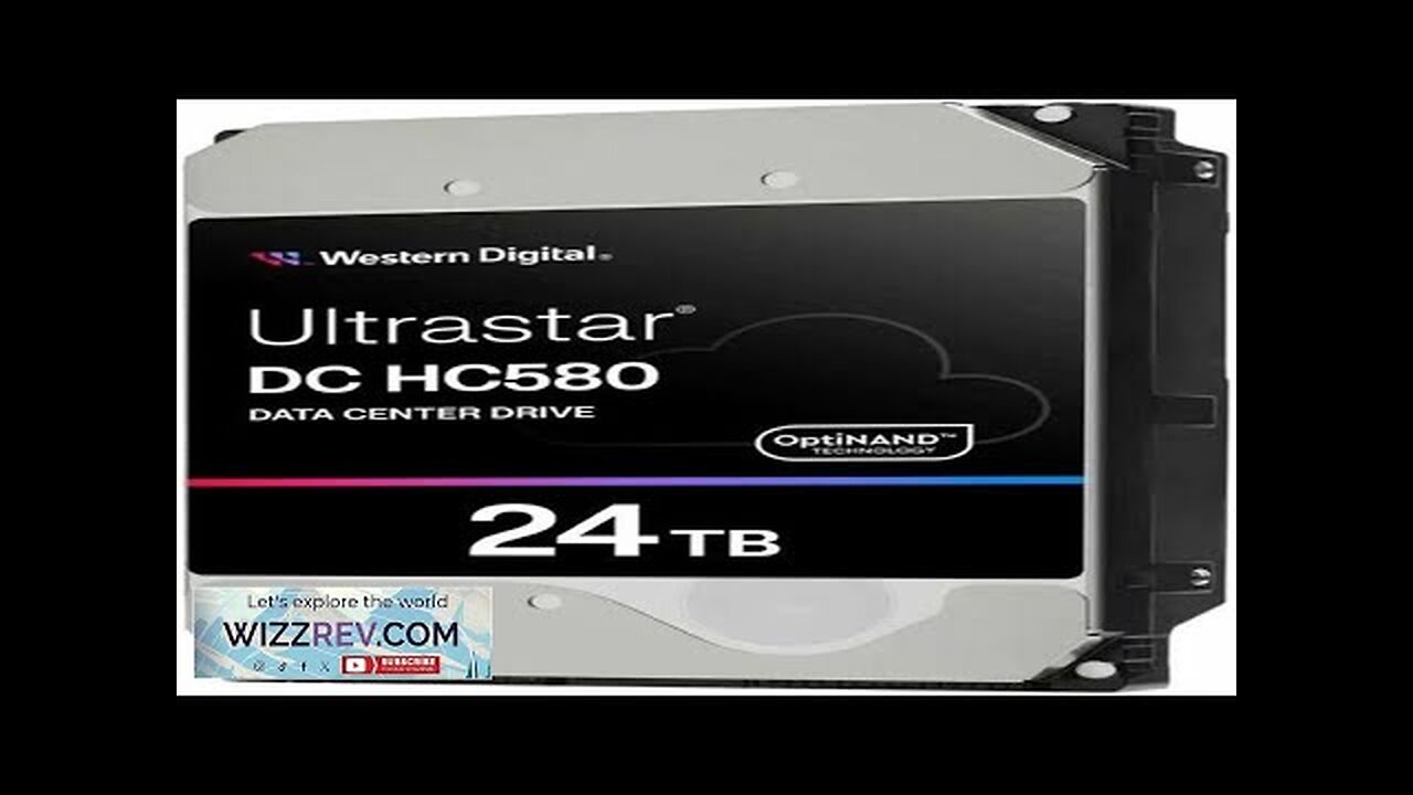 WD Ultrastar DC HC580 WUH722424ALE6L4 Hard Drive 24 TB Review