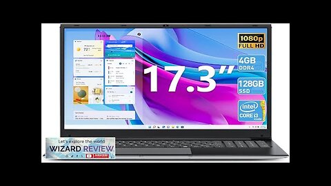 17.3 Inch Laptop Laptops Computer with Core i3 Processor (up to 2.0 Review