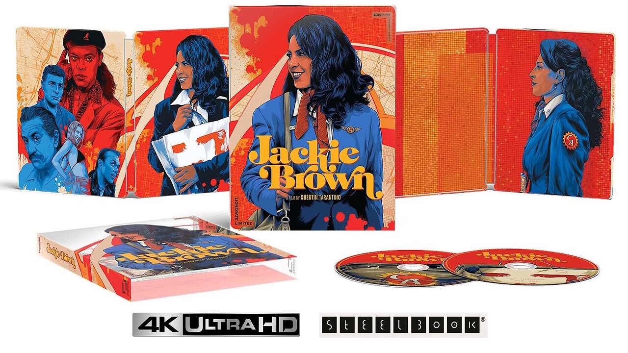 Jackie Brown [4K UHD & Blu-ray SteelBook] Directed by Quentin Tarantino