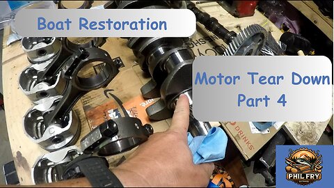 Motor Tear Down Part 4 (Volvo Penta 3.0)