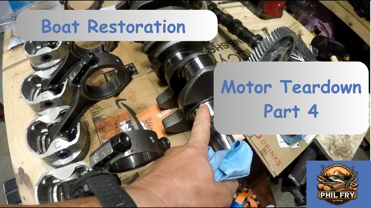 Motor Tear Down Part 4 (Volvo Penta 3.0)