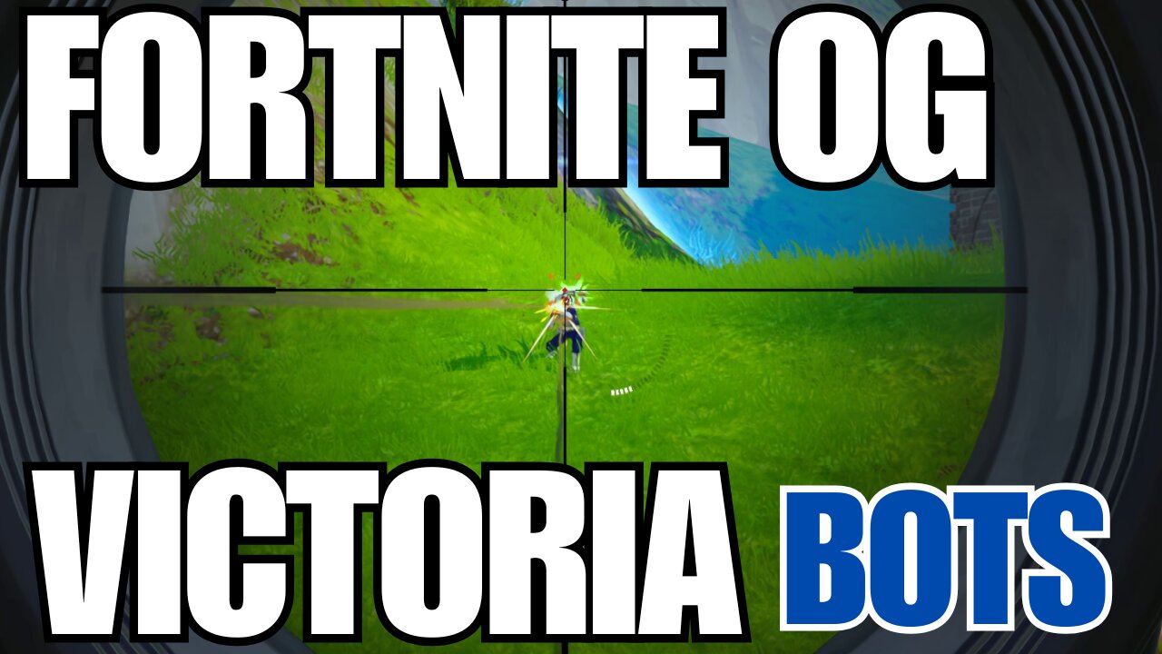 Como Gané una Partida de Fortnite OG Llena de Bots
