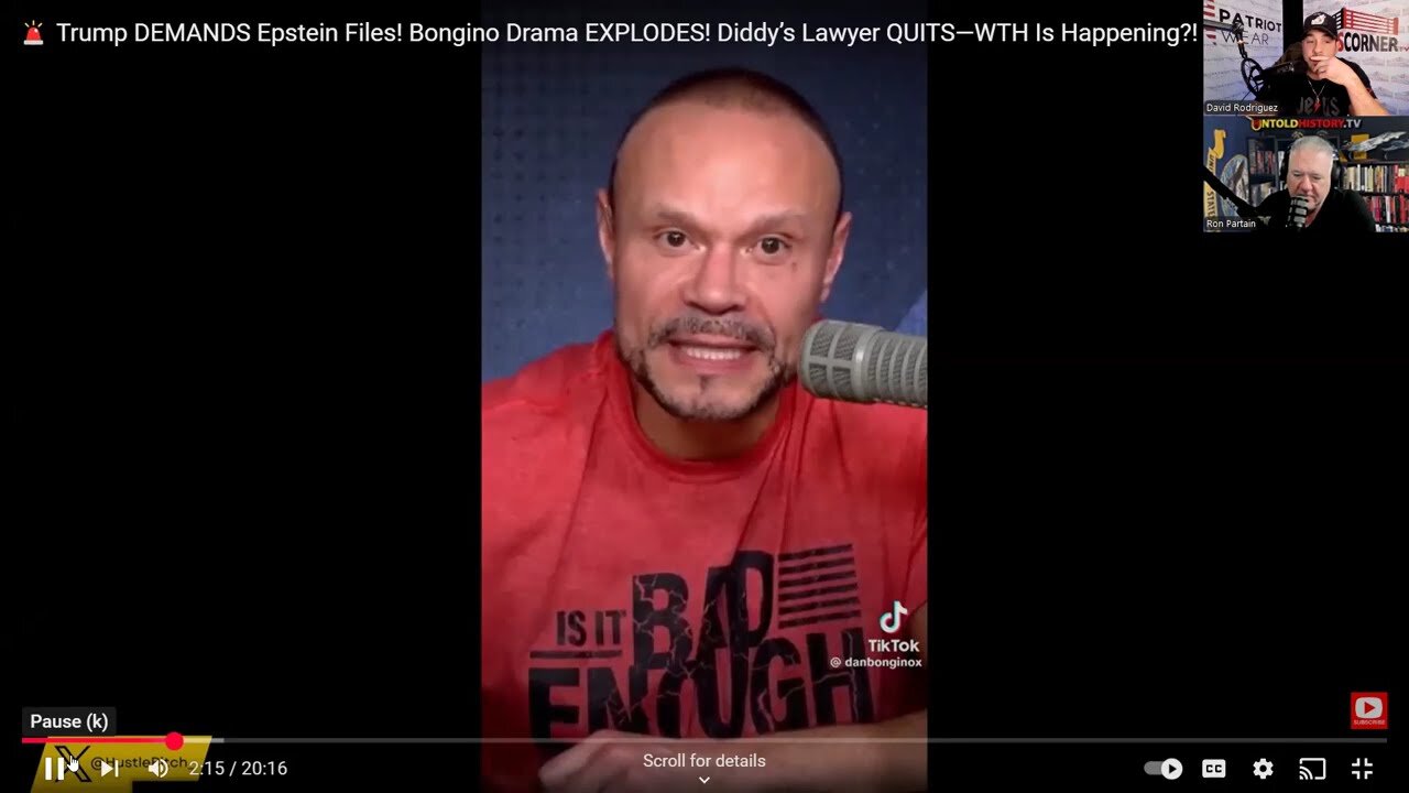 Why People On The Epstein List Are Not Sleeping Tonight..Pam Bondi To Drop List Tomorrow?