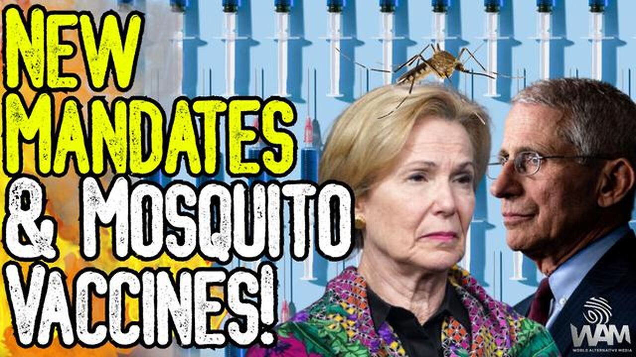 NEW MANDATES & MOSQUITO VACCINES! - Deborah Birx Is Back To Push Medical Tyranny! - Media Joins!