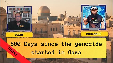 500 DAYS SINCE THE GENOCIDE STARTED IN GAZA