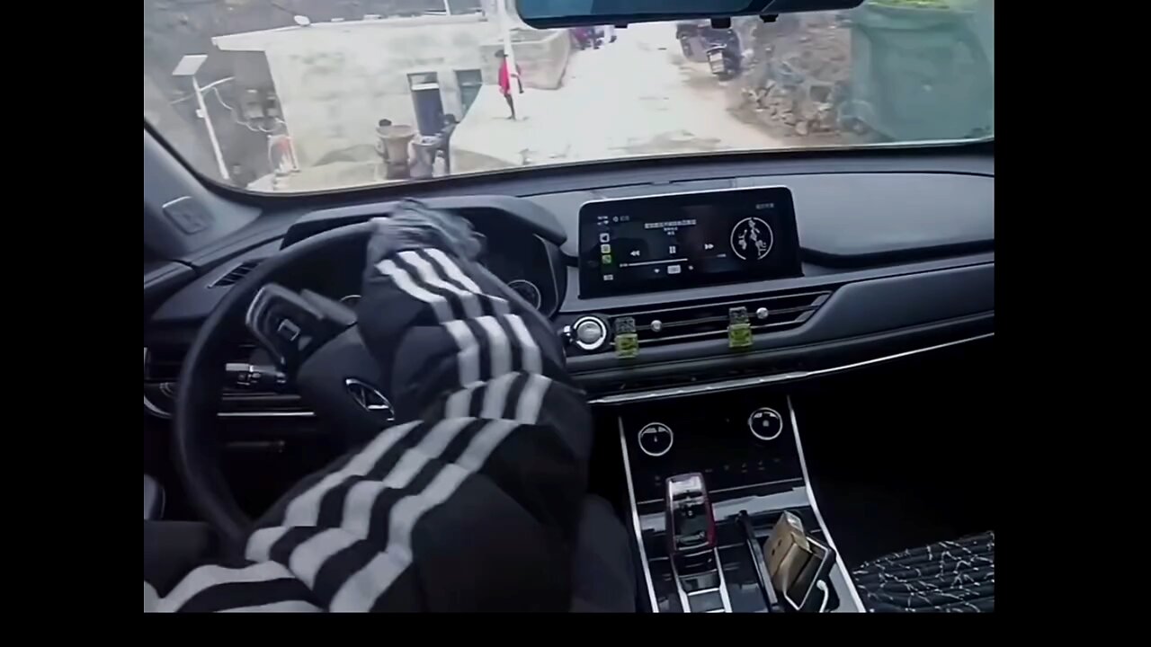 Mera Bhai driving kar