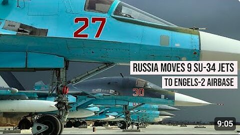 Mystery – Russia transferring 9 out of their roughly 120 Su-34 jets to Engels-2 airbase